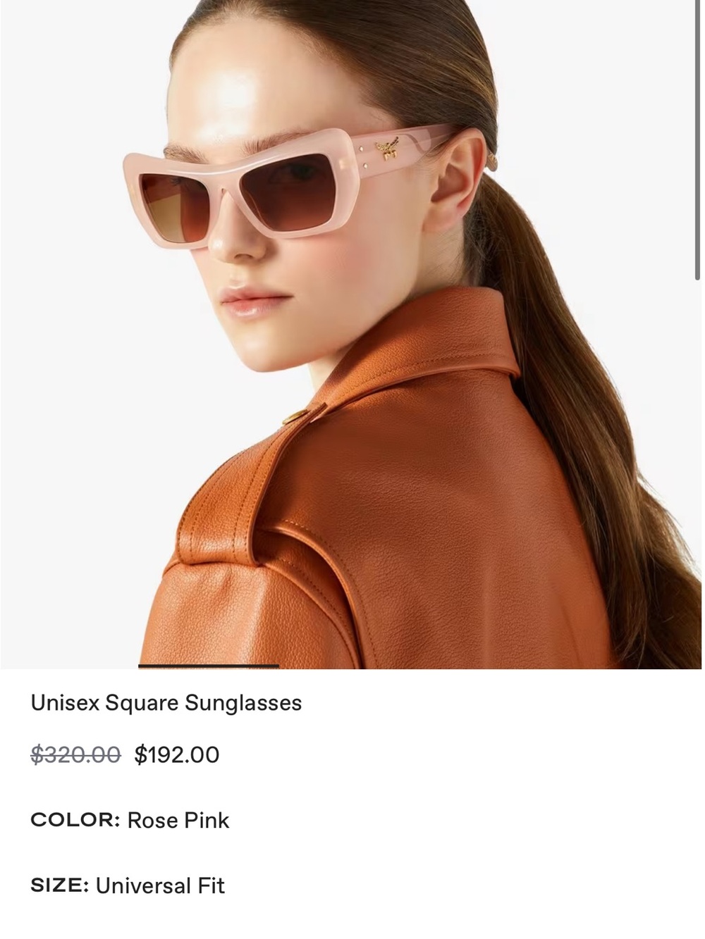 MCM Pink Sunglasses - Picture 4 of 5
